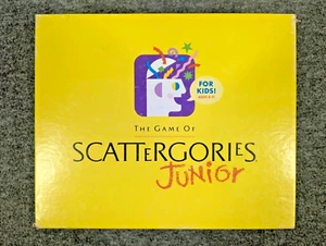 Scattergories Junior Spiel für Kinder 8 - 11 Milton Bradley 1989 selten vollständig - Bild 1 von 16