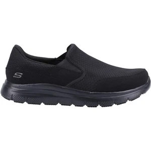 Mens Skechers Work Shoes Wide Fit McAllen Occupational Slip On Trainers - Picture 1 of 4