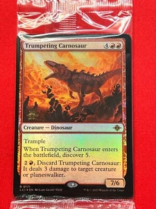 MTG Trumpeting Carnosaur - Prerelease Cards Sealed in original wrapper - Picture 1 of 1