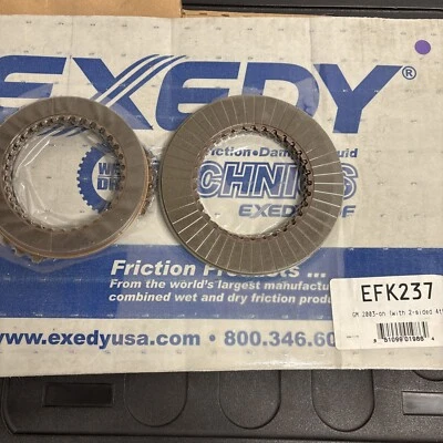 Juego de embrague de fricción 4T65E GM TRANSMISIÓN reconstrucción revisión Exedy EFK237 2003+ Foto 1 de 3