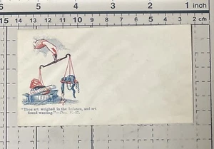 Civil War CSA Confederate Patriotic cover Scale of Justice - Picture 1 of 2