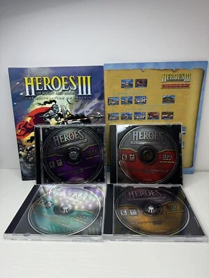 Heroes of Might and Magic III PC 1999 And Book With Heroes 1 And 2 - Image 1 of 4