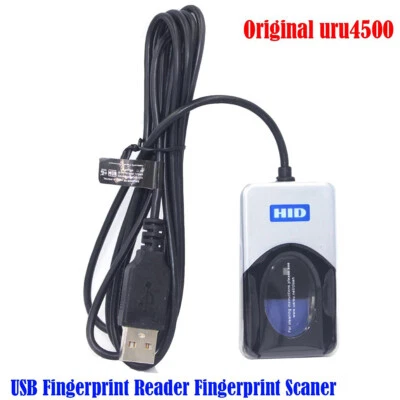 HID Digital Persona U.are.U 4500 USB Fingerprint Biometric Reader Lot - Image 1 of 4