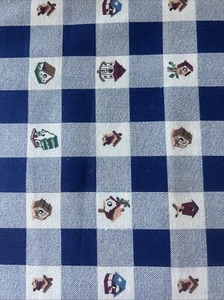 MARCUS BROS Birdhouse Cotton Fabric 25”x 44”wide - Picture 1 of 3