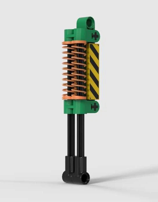 LEGO parts Custom Shock Absorber with compatible springs (car,crawler,pin,truck) - Image 1 of 1