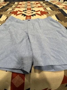 Nicklaus Lightweight Golf Shorts Mens Size 38 Blue Pockets Comfort Waist - Picture 1 of 6
