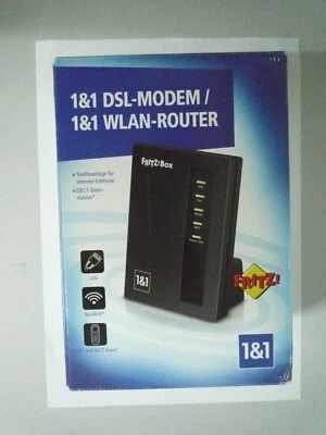 1&1 DSL-Modem / WLAN Router FRITZ!Box 7412 VDSL/ADSL bis zu 300 MBit/s NEU - Bild 1 von 4