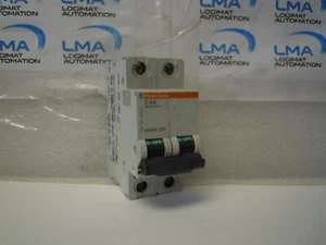 LOT 2 X MERLIN GERIN D4A 24519 MULTI 9 C60 CIRCUIT BREAKER 2-POLE 4A SCHNEIDER - Imagen 1 de 4