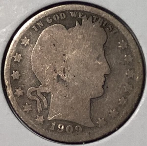 1909 O Barber Quarter - Bild 1 von 2