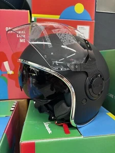 Original Vespa Jethelm ARGENTARIO schwarz nero nv GR. L - Bild 1 von 5