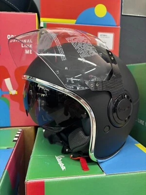 Original Vespa Jethelm ARGENTARIO schwarz nero nv GR. L - Bild 1 von 4