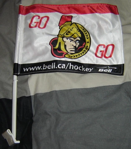 Ottawa Senators NHL Hockey Car Flag/Banner Cover