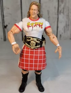 WWE JAKKS Pacific 2003 Rowdy Roddy Piper 7" Figur mit Gürtel - Bild 1 von 8