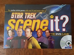 Star Trek Scene It The DVD Game New Sealed Mattel Family Trivia Game Trekkie NIB - Picture 1 of 10