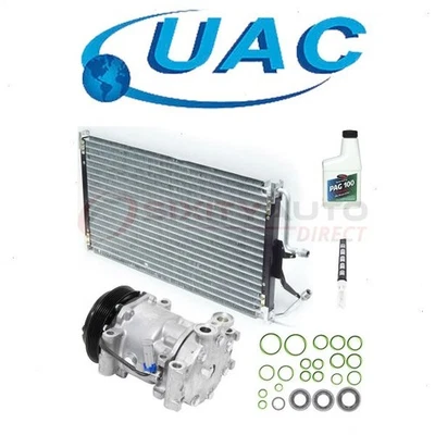 UAC AC Compressor & Component Kit for 1998-2000 GMC K3500 - Heating Air vs Foto 1 de 4