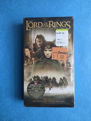 Lord Of The Rings: The Fellowship Of The Ring (VHS, 2002), New Sealed — 第 1/4 张图片