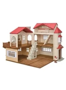 Sylvanian Families Stadthaus mit Dachzimmer - Puppenhaus mit Ovp - Bild 1 von 7