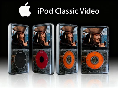 NEW Apple iPod Classic 5th 6th 7th Gen 128GB 256GB Modded NEW Battery Mp3 Player - Image 1 of 4