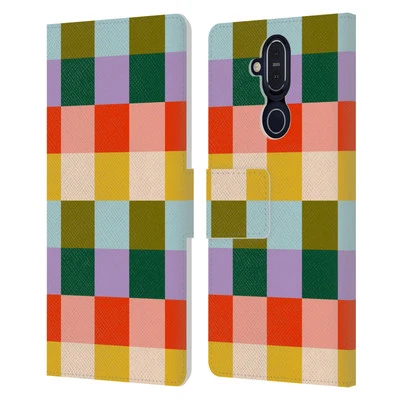 OFFICIAL GABRIELA THOMEU RETRO LEATHER BOOK WALLET CASE COVER FOR NOKIA PHONES - Image 1 of 4