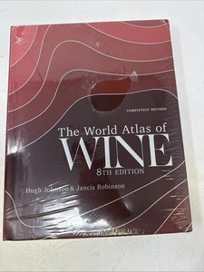 The World Atlas of Wine 8th Edition Hardcover, Illustrated, BRAND NEW Wrapped - Picture 1 of 3