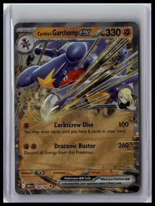 SV10: Destined Rivals #104/182 Cynthia's Garchomp ex - Picture 1 of 2