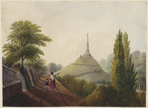 Mary Webster (1794-1883) Watercolour Painting - Dane John Mound Canterbury 1843 - Picture 1 of 11