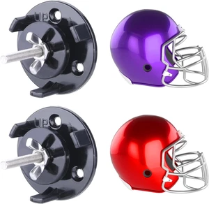 2 Stück Football Helm Wandhalterung Display Halter Aufhänger für Voll- oder Minihelm, - Bild 1 von 11