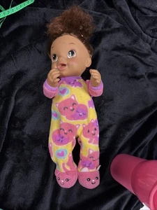 2013 Baby Alive Hasbro Afroamerikaner interaktive Puppe 14 Zoll TEILE - funktioniert nicht - Bild 1 von 3