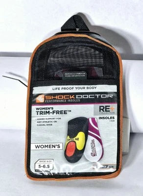 ***SHOCK DOCTOR Women's Trim-Free Insoles (Shoe Size: 5 - 6.5) 1027 SE (1 Pair)* - Image 1 of 4