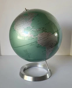 Full Circle Vision Globe Mint Oceans by Atmosphere, MCM , 12in New In Open Box, - Picture 1 of 11