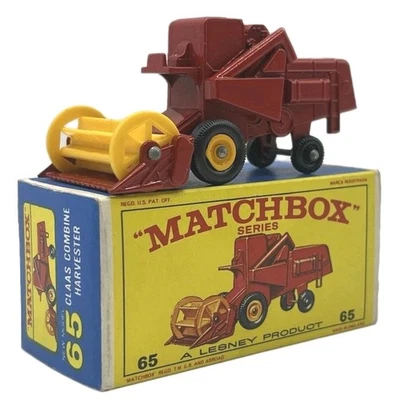 LESNEY MATCHBOX NO65 COMBINE HARVESTER EXCELLENT BOXED (L523) - Image 1 of 4