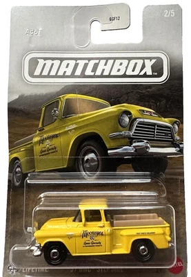 Matchbox 2025 TRUCK SERIES '57 GMC Step Side 2/5 Yellow - Image 1 of 3