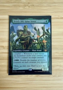 Bristly Bill, Spine Sower (Extended Art) Outlaws of Thunder Junction Foil NM - Picture 1 of 2