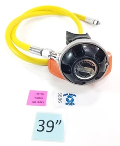 Sherwood Magnum Pulpo Octo 2da Etapa Regulador de Buceo 39" Manguera Naranja - Imagen 1 de 14