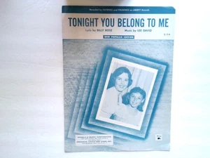 Tonight You Belong To Me Noten Patience & Prudence Rose David - Bild 1 von 3