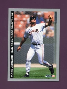 1993 Fleer - Mark Leonard #532 San Francisco Giants - Picture 1 of 2