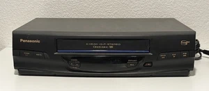 Reproductor de VCR estéreo Hi-Fi de 4 cabezales línea azul Panasonic PV-V4530S sin control remoto probado - Imagen 1 de 12