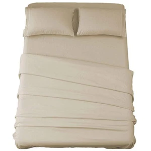 Set Super Soft Microfiber 1800 Thread Count Luxury Egyptian Sheets 16Inch Deep P - Picture 1 of 8
