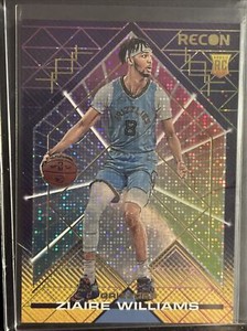 2021-22  recon Ziaire Williams holo dots Sp Ssp Usp Ultra Rare RC EBAY 1/1