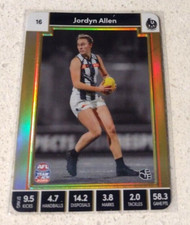 2023 teamcoach AFLW Jordyn  Allen Gold Collingwood #16