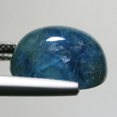 10,41 ct ULTRA RARO _ COLOR AZUL PROFUNDO - APATITA NATURAL - CABUJÓN - Ver Vdo RC Foto 1 de 2