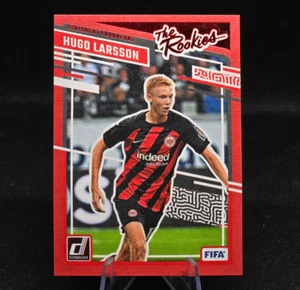 2023-24 Donruss - The Rookies Red Hugo Larsson (RC) #19 Eintracht Frankfurt - Bild 1 von 2