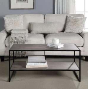 hometrends Table Basse, Chêne Rustique - Photo 1 sur 2