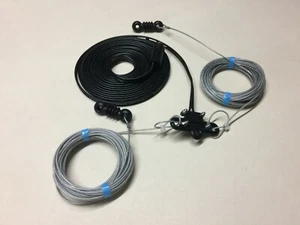 G5RV 1/2 Rozmiar 53 stopy 10 do 40 metrów Doskonała antena z drutu poli splotu / antena - Zdjęcie 1 z 7