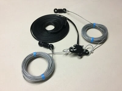 G5RV 1/2 Size 53 Feet 10 to 40 Meters Superior Poly Weave Wire Antenna / Aerial - Image 1 of 4