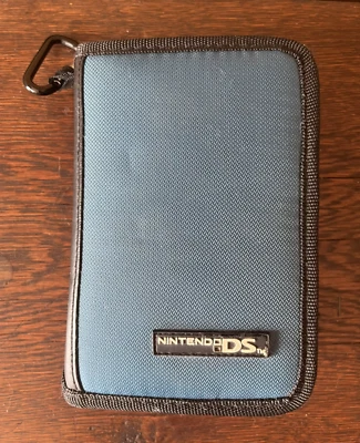Estuche de Transporte Estilo Carpeta con Cremallera Nintendo DS Azul Foto 1 de 4
