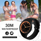 Sport Watches for Women Ladies Analog Quarz Watch Kids Silicone Waterproof
