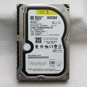 Western Digital Raptor WD360GD-00FNA0 36Gb SATA 3.5" 10K rpm test hours use only - Picture 1 of 12