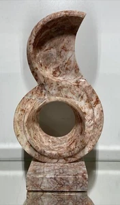 VTG. Marble Abstract Sculpture - Leonardo Nierman Influence Mid-Century Modern - Picture 1 of 23