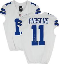 Micah Parsons Dallas Cowboys Autographed Player-Issued #11 White Item#13435659